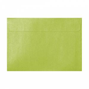 Sobres C5 16x22 - Sobre Perlado verde c5 (Verde Lima) 